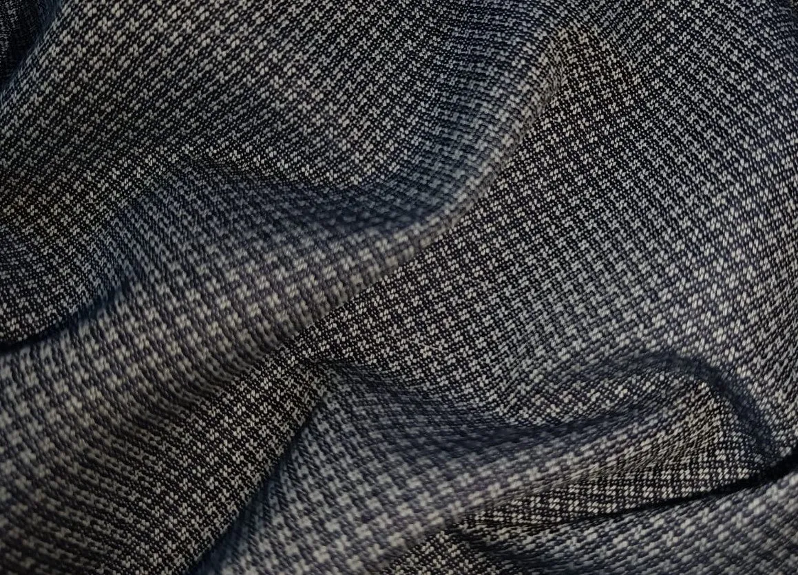 100% Cotton Denim dobby Fabric grey color 6 ounce 58" wide [12340]