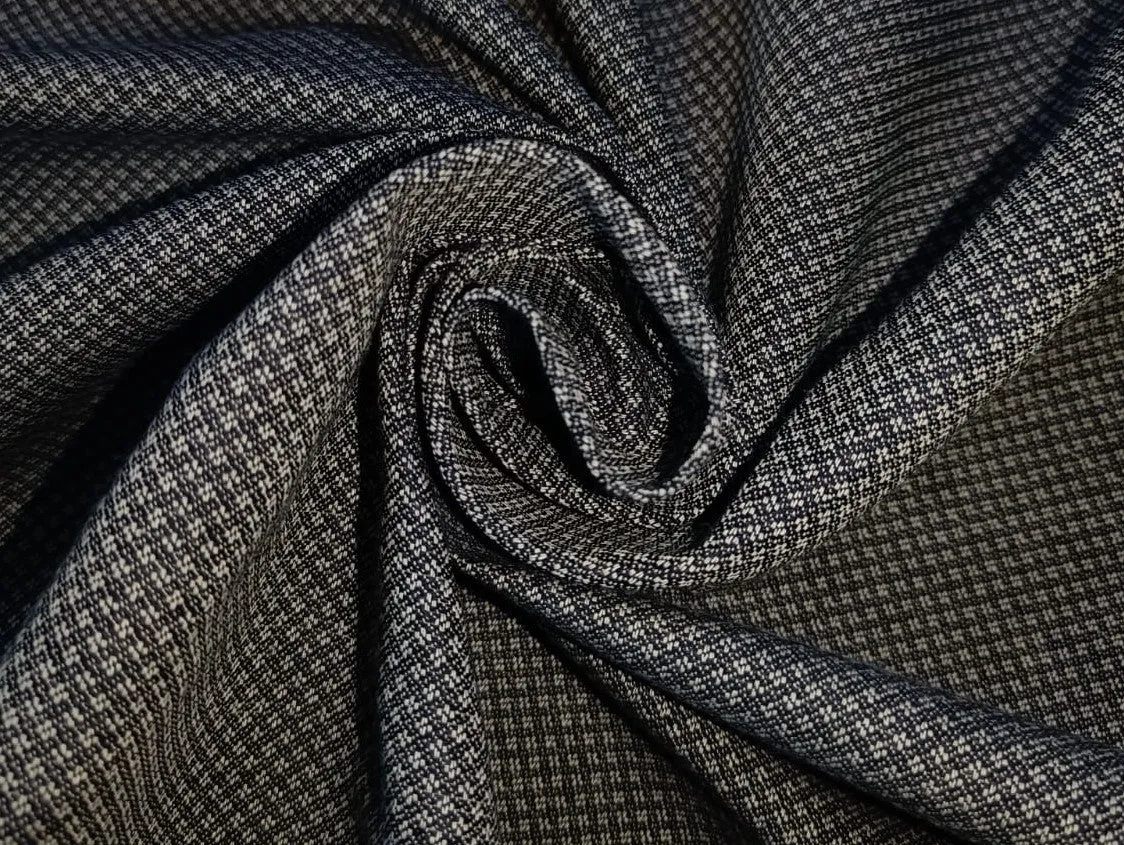 100% Cotton Denim dobby Fabric grey color 6 ounce 58" wide [12340]