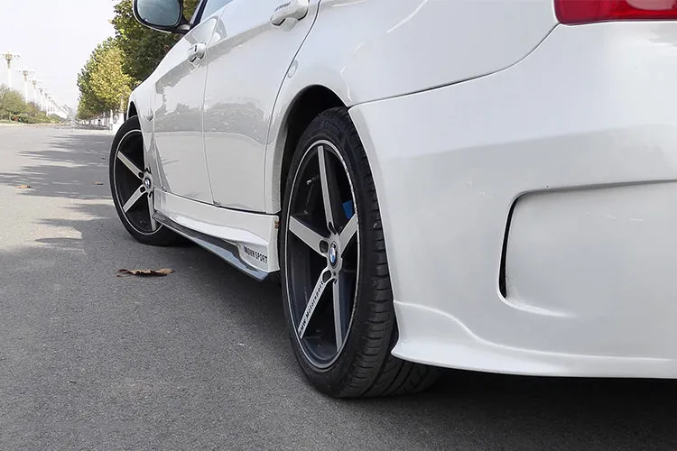 2008-2012 BMW 3 Series E90 LCI 1M Style Side Skirts