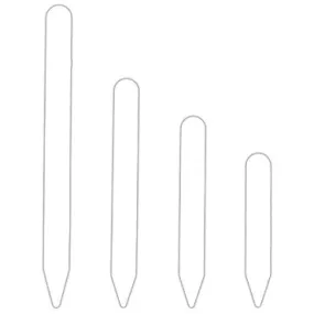 8x5/8" white plastic labels