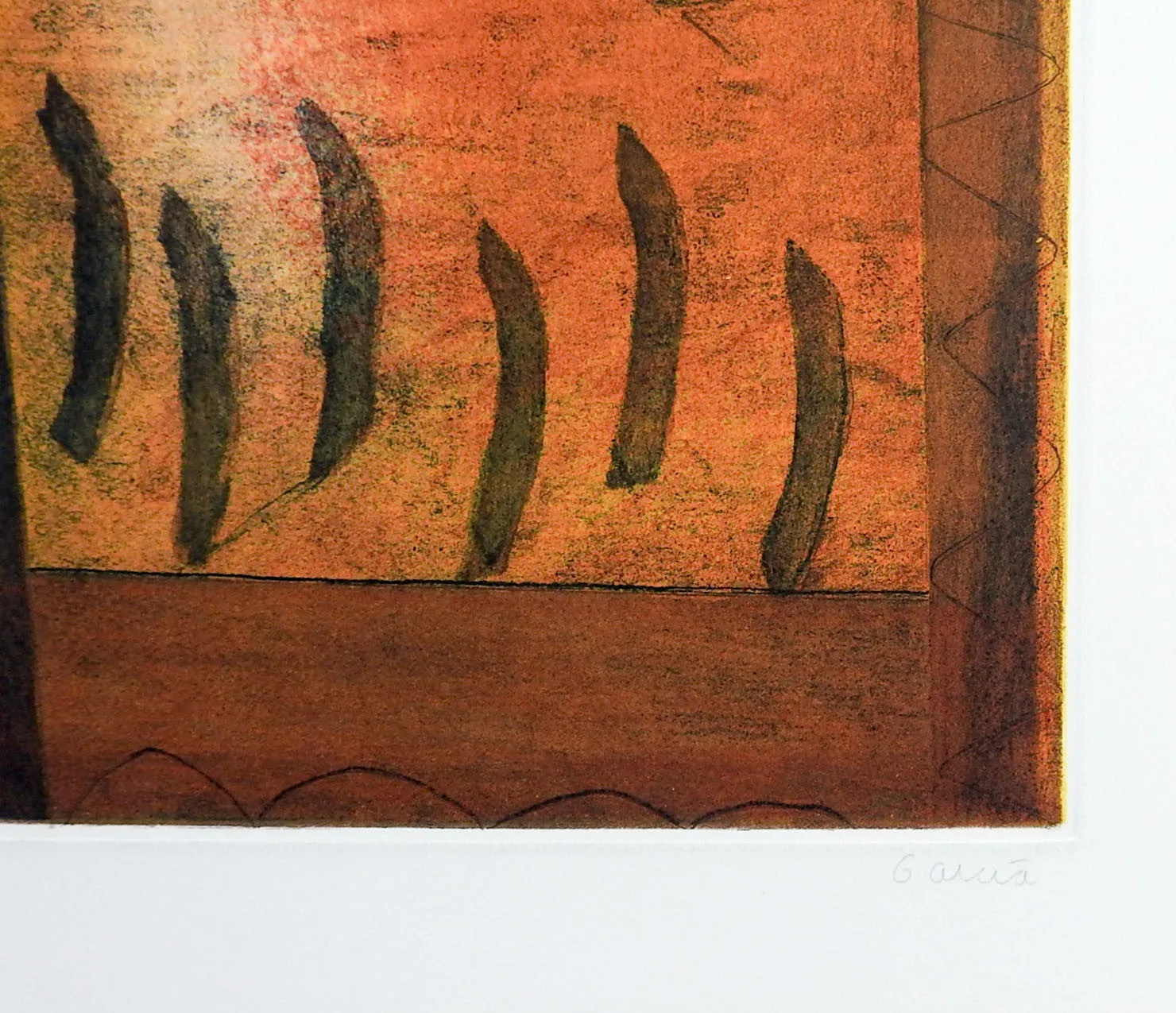 Abstract Etching By Garcia