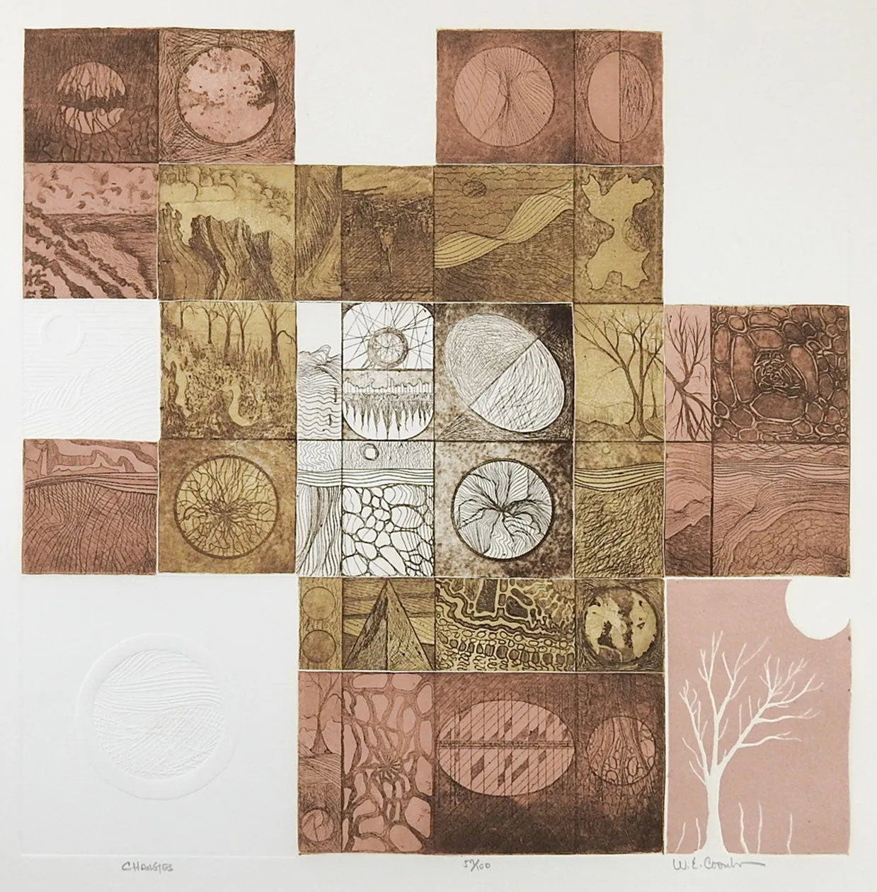Abstract Etching By W. E. Coombs
