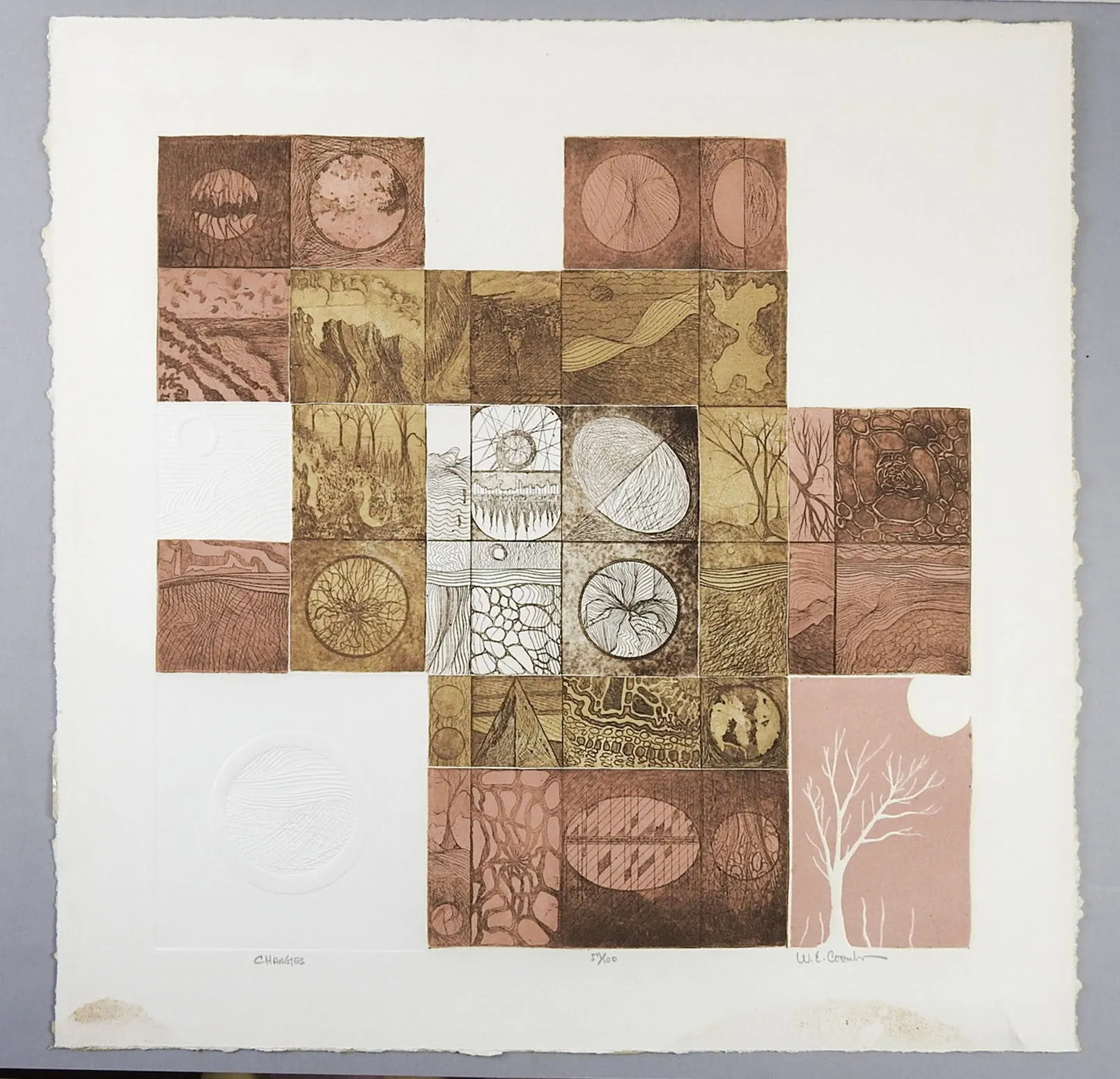 Abstract Etching By W. E. Coombs