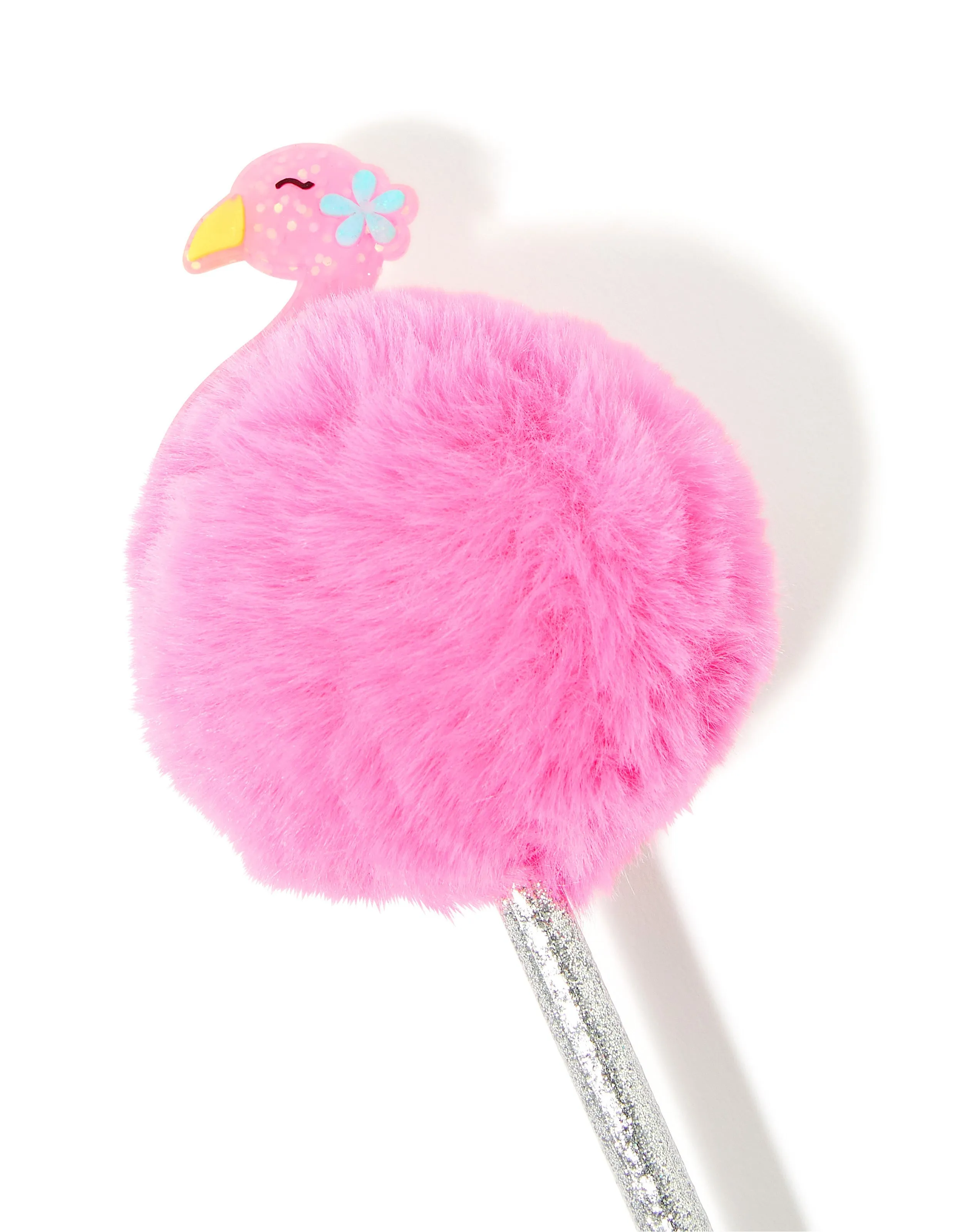 Accessorize Girl Flamingo Pom Pencil