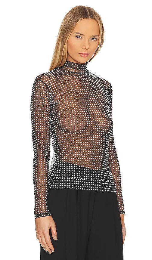 A.L.C. James Top in Black