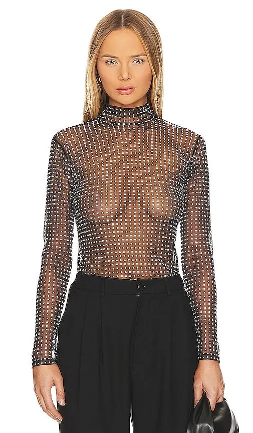 A.L.C. James Top in Black