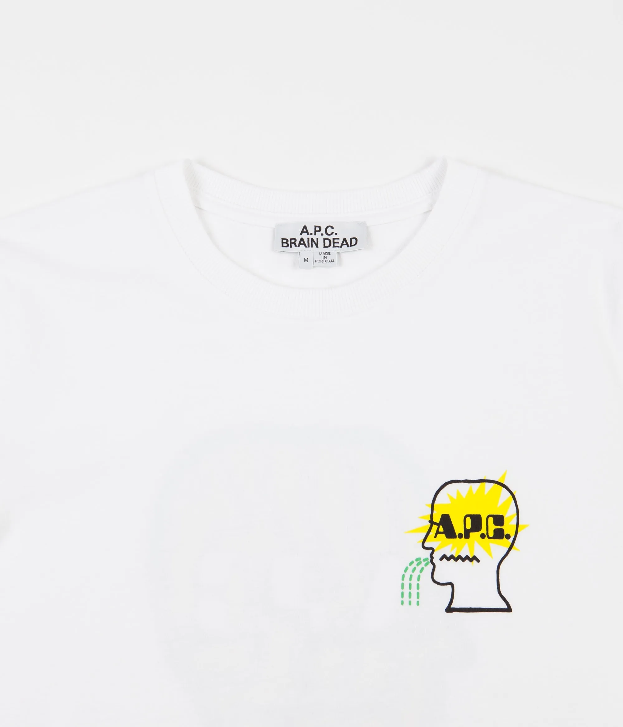 A.P.C. x Brain Dead Molly Long Sleeve T-Shirt - White