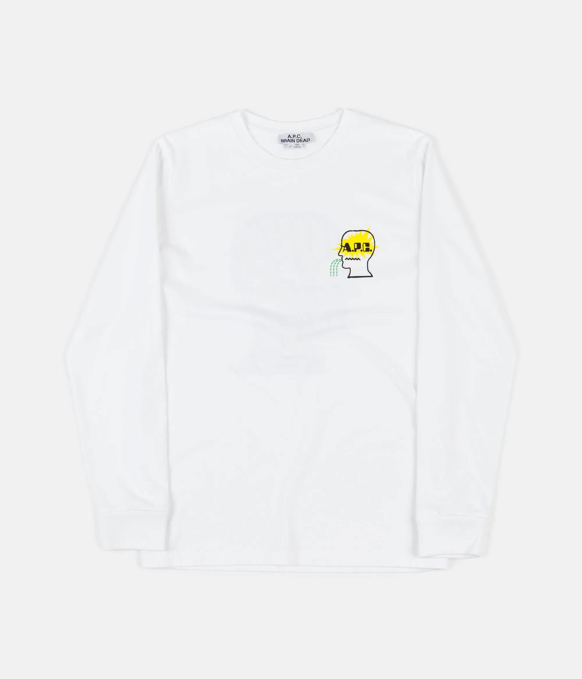 A.P.C. x Brain Dead Molly Long Sleeve T-Shirt - White