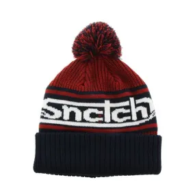 Beanie Jacquard Red/Navy - SU7403DNOSFM