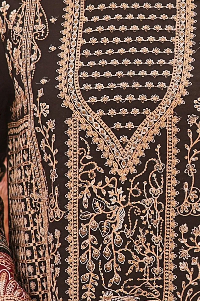 Bin Saeed Organza Party Wear Pakistani Suit BIN153