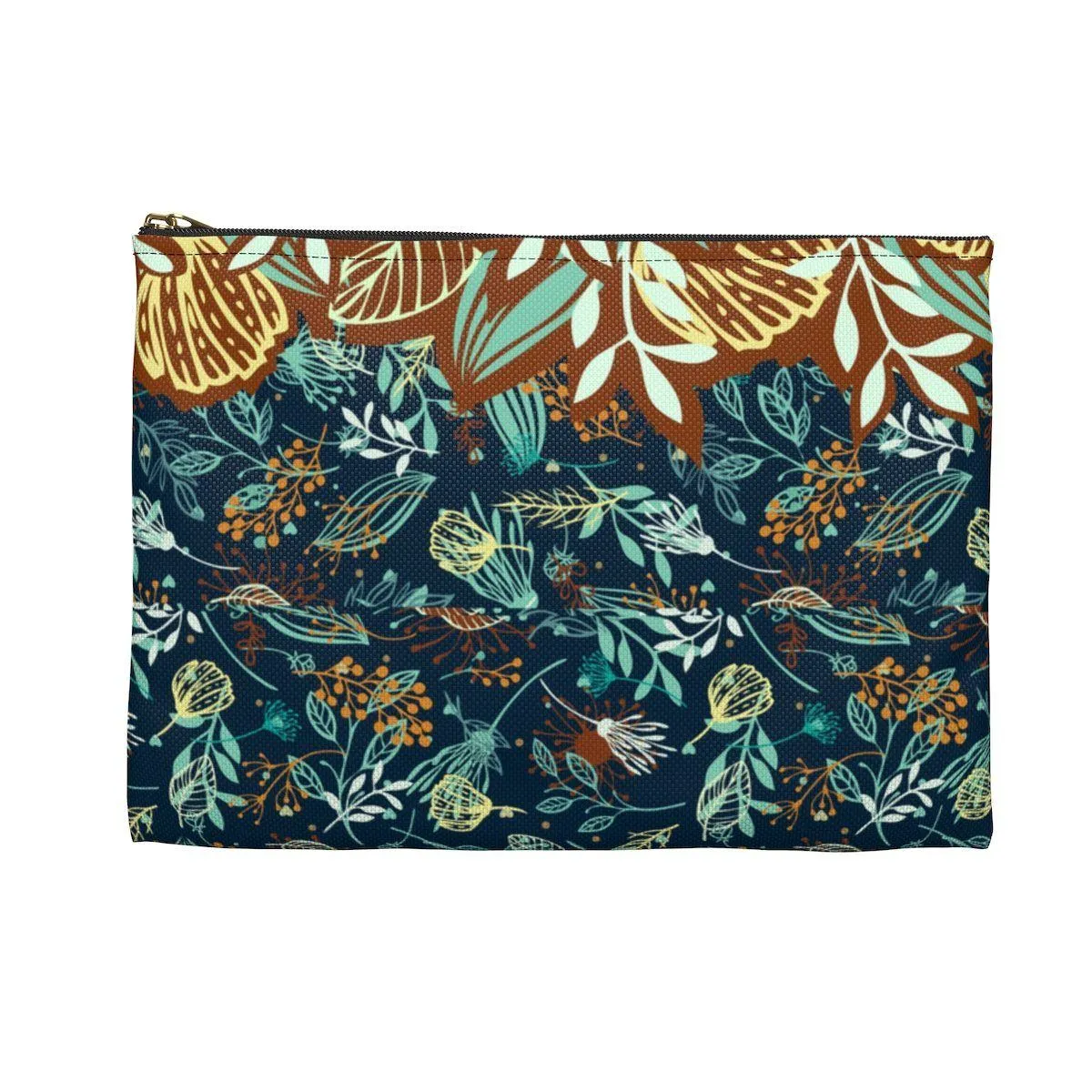 Boho Floral Accessory Pouch