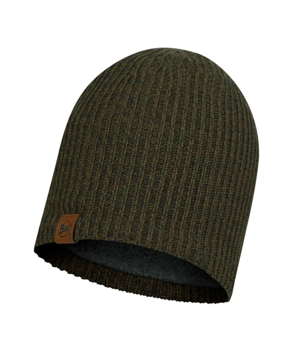 Buff Knitted & Polar Beanie