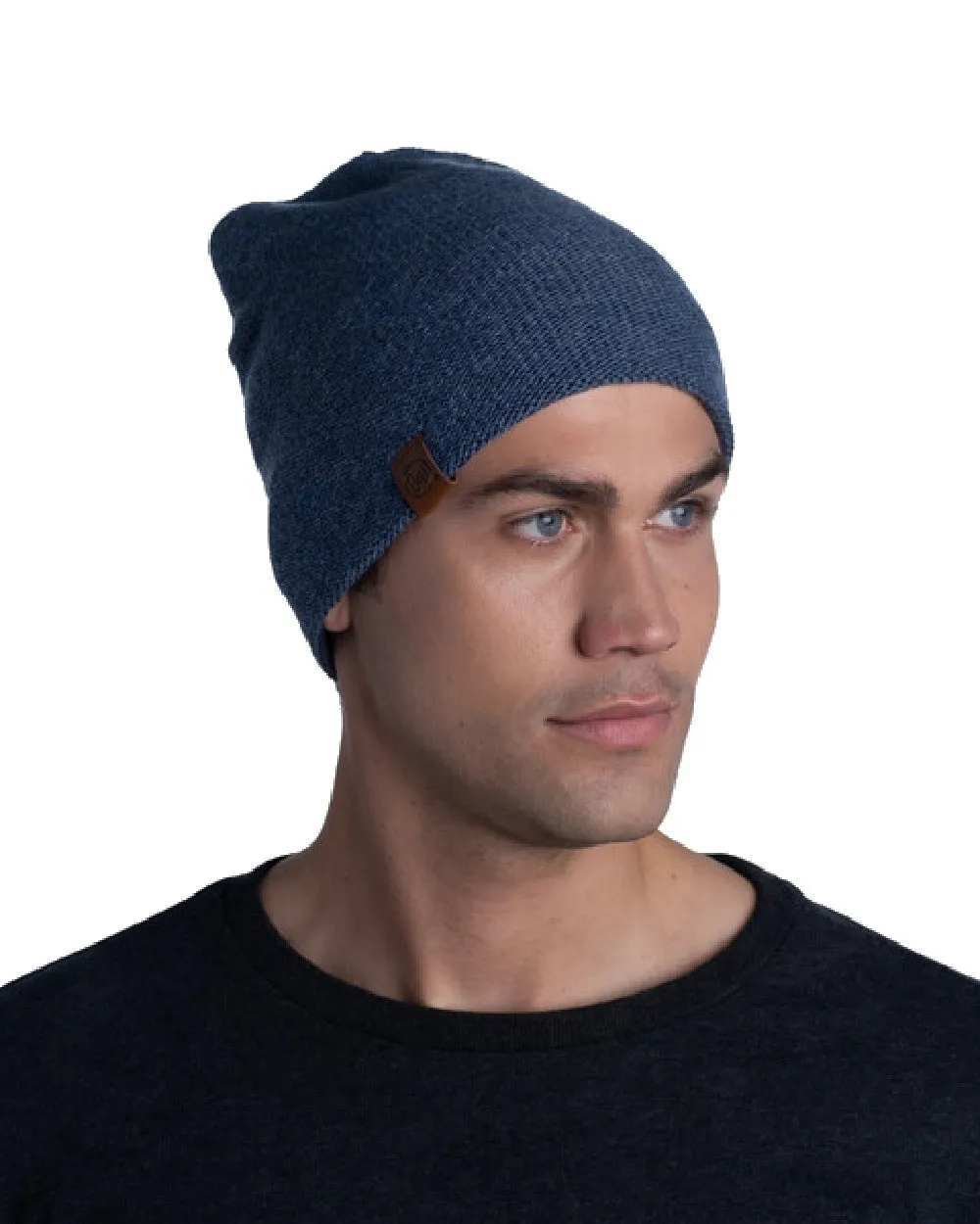 Buff Knitted & Polar Beanie