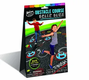 Bundle of Chalk Games Bean Bag Toss Foot Hockey and Obstacle Course-1 Pcs
