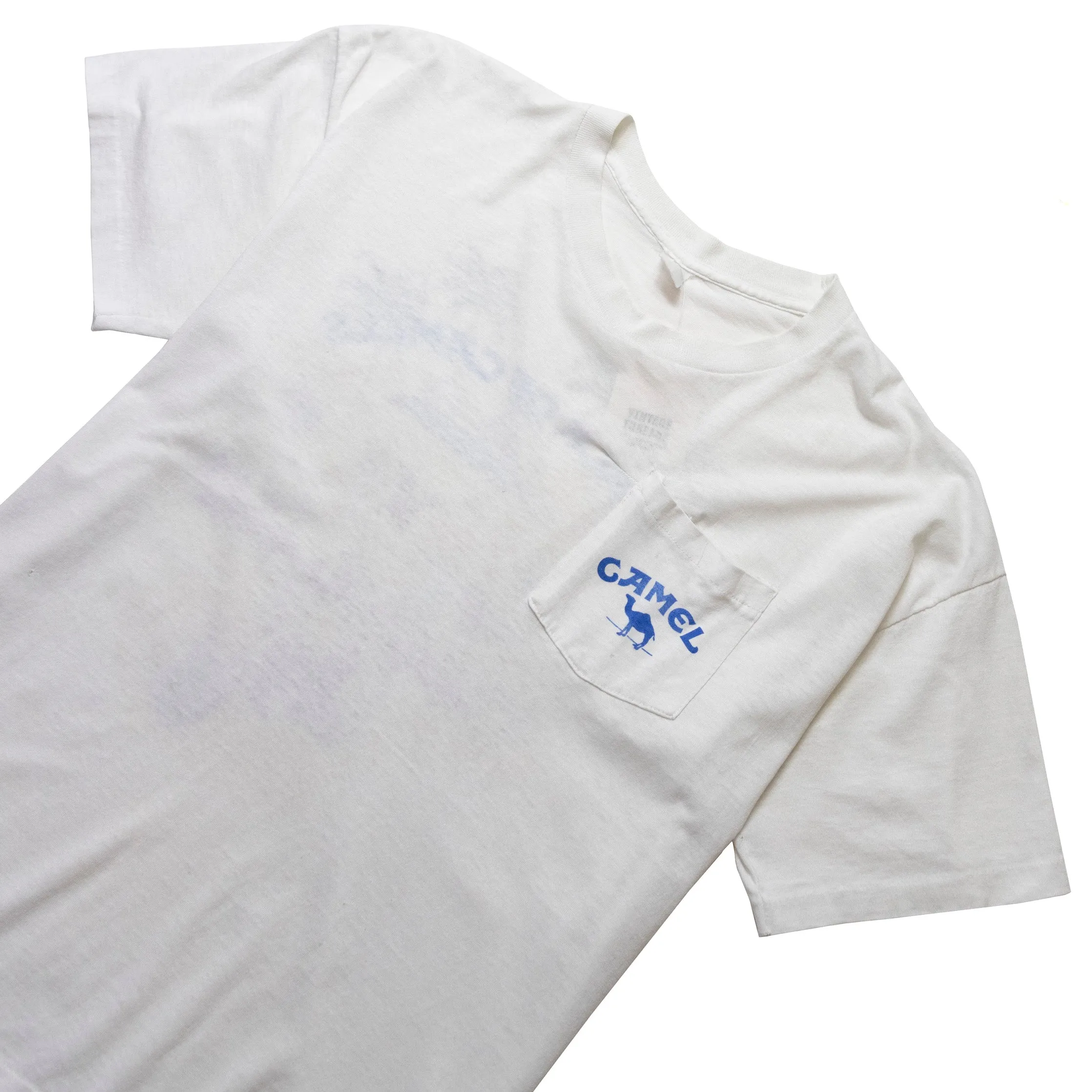 Camel Graphic Single Stitch Tee