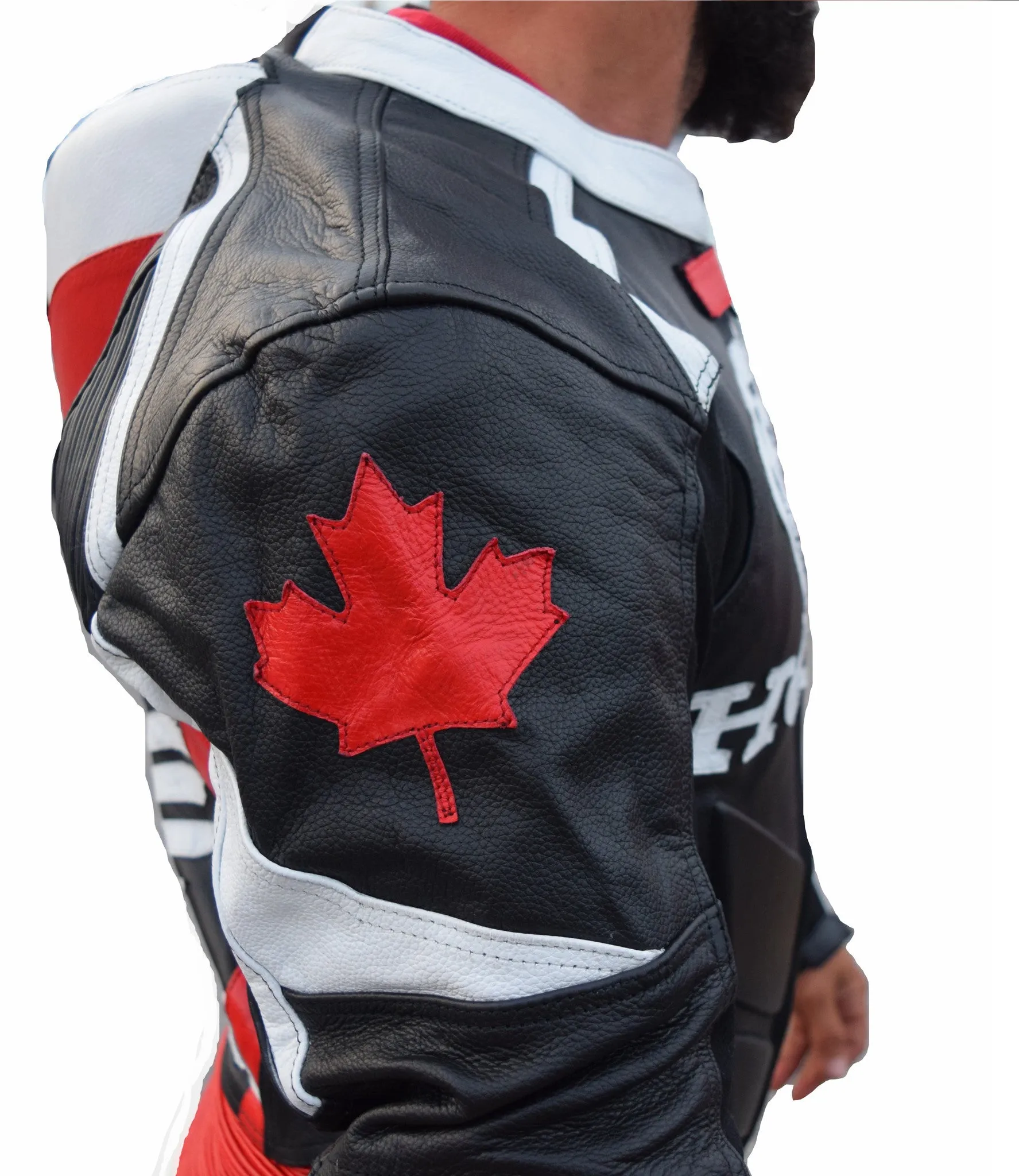 Canadian honda motorcycle leather suit