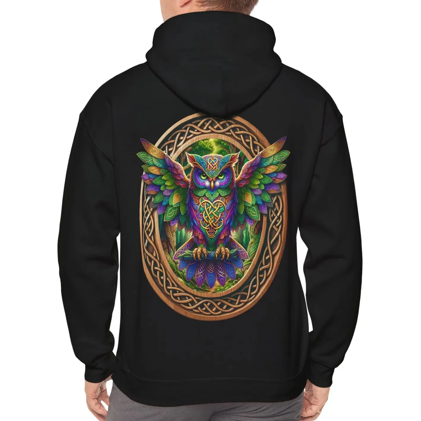 Celtic Owl Hoodie