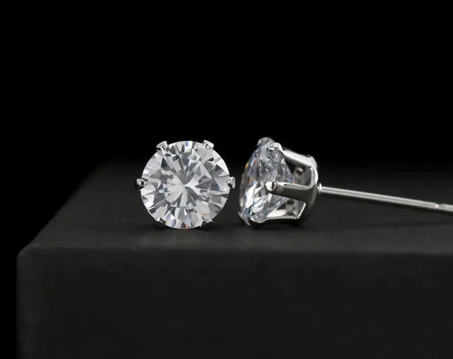 Coordinating CZ Earrings