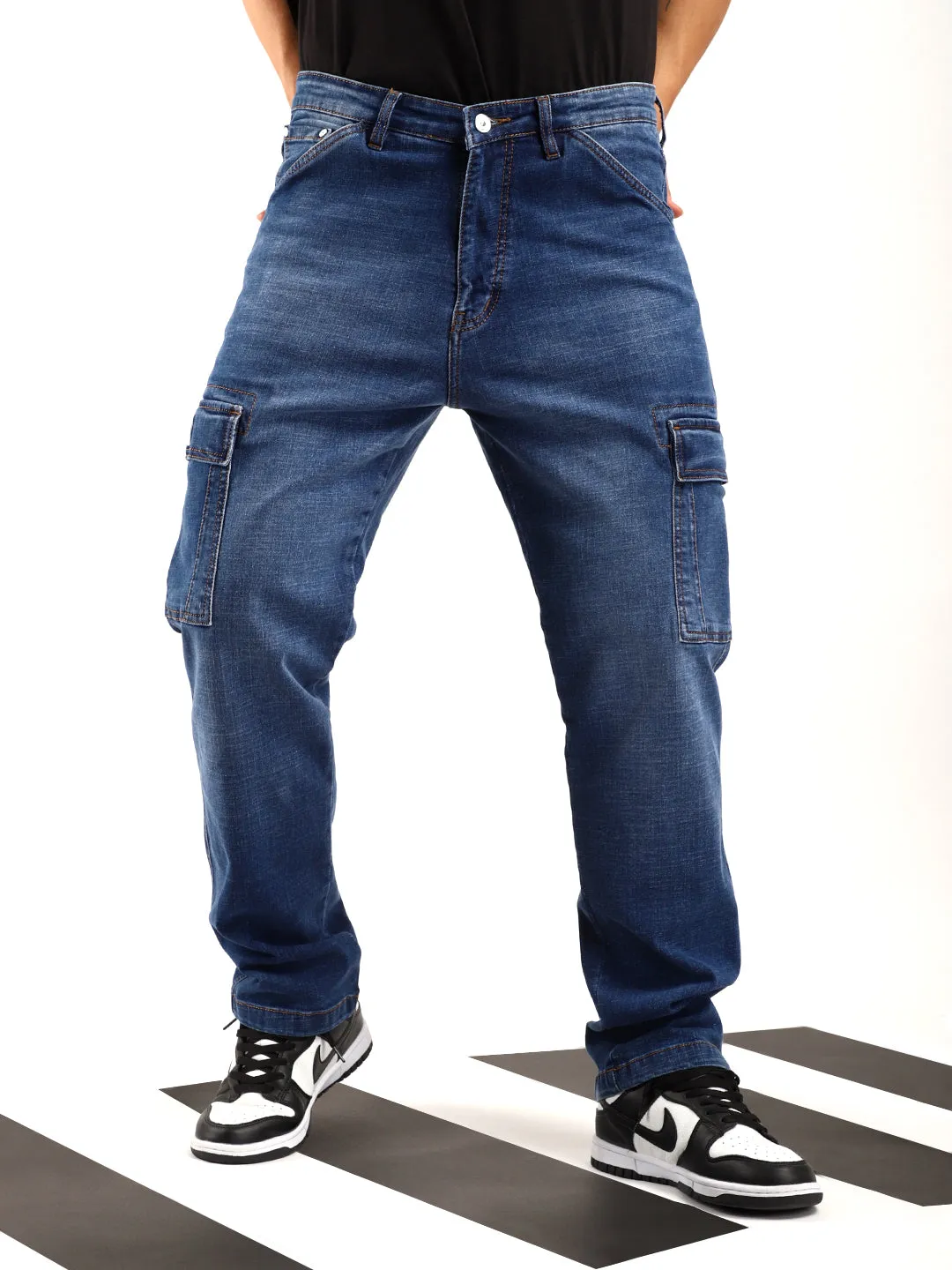 Craft Blue Denim Cargo