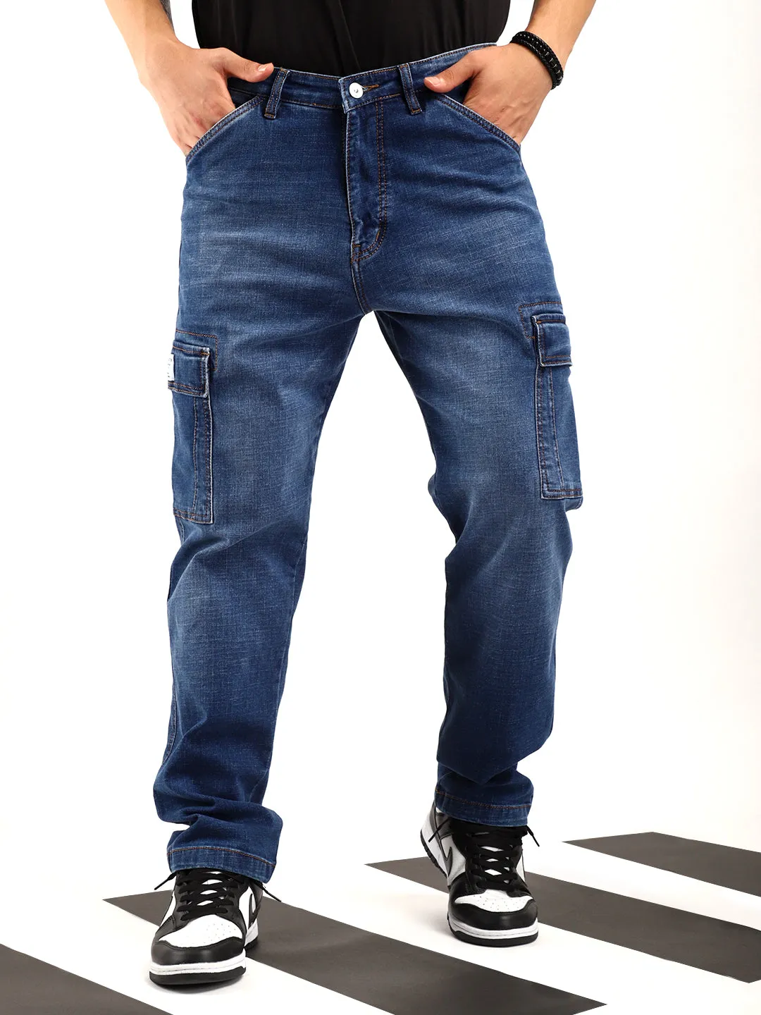 Craft Blue Denim Cargo