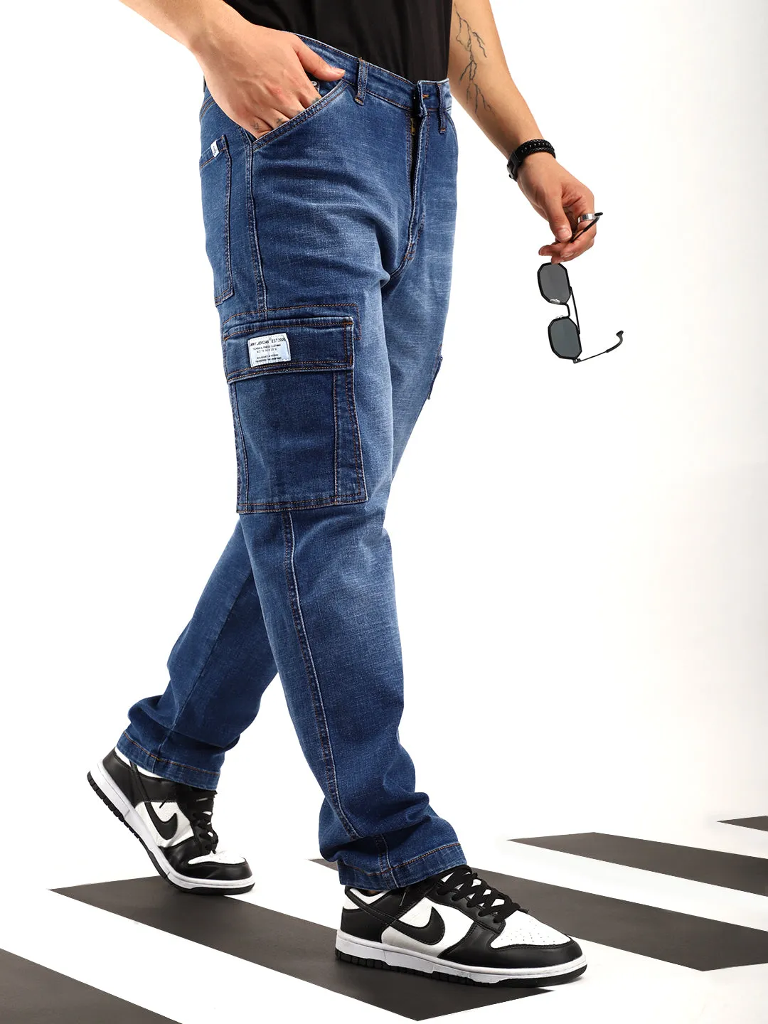Craft Blue Denim Cargo