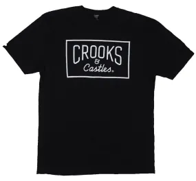 CROOKS & CASTLES GRAPHIC T-SHIRT BLACK - CC219
