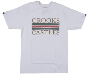CROOKS & CASTLES GRAPHIC T-SHIRT WHITE - C2060712