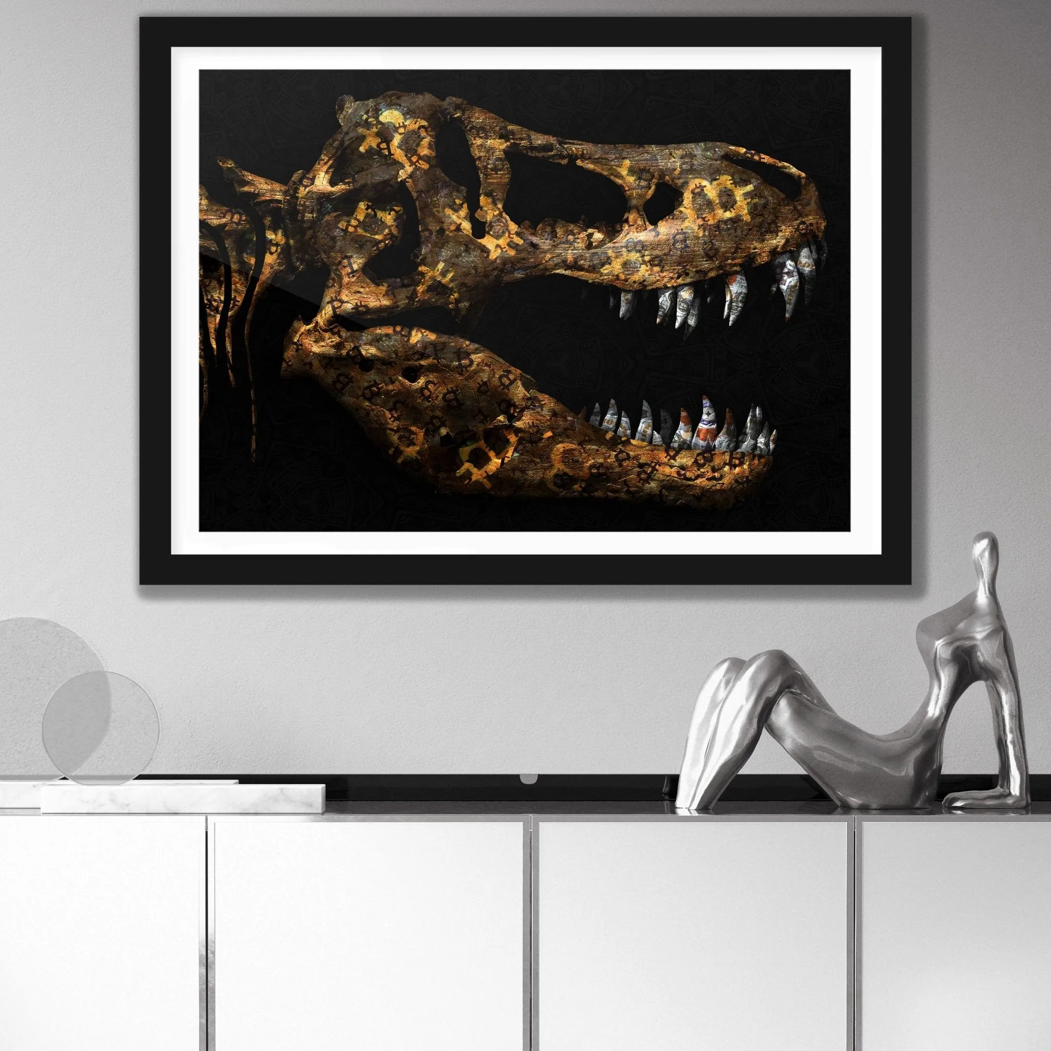 Cryptosaur Semi-gloss Print