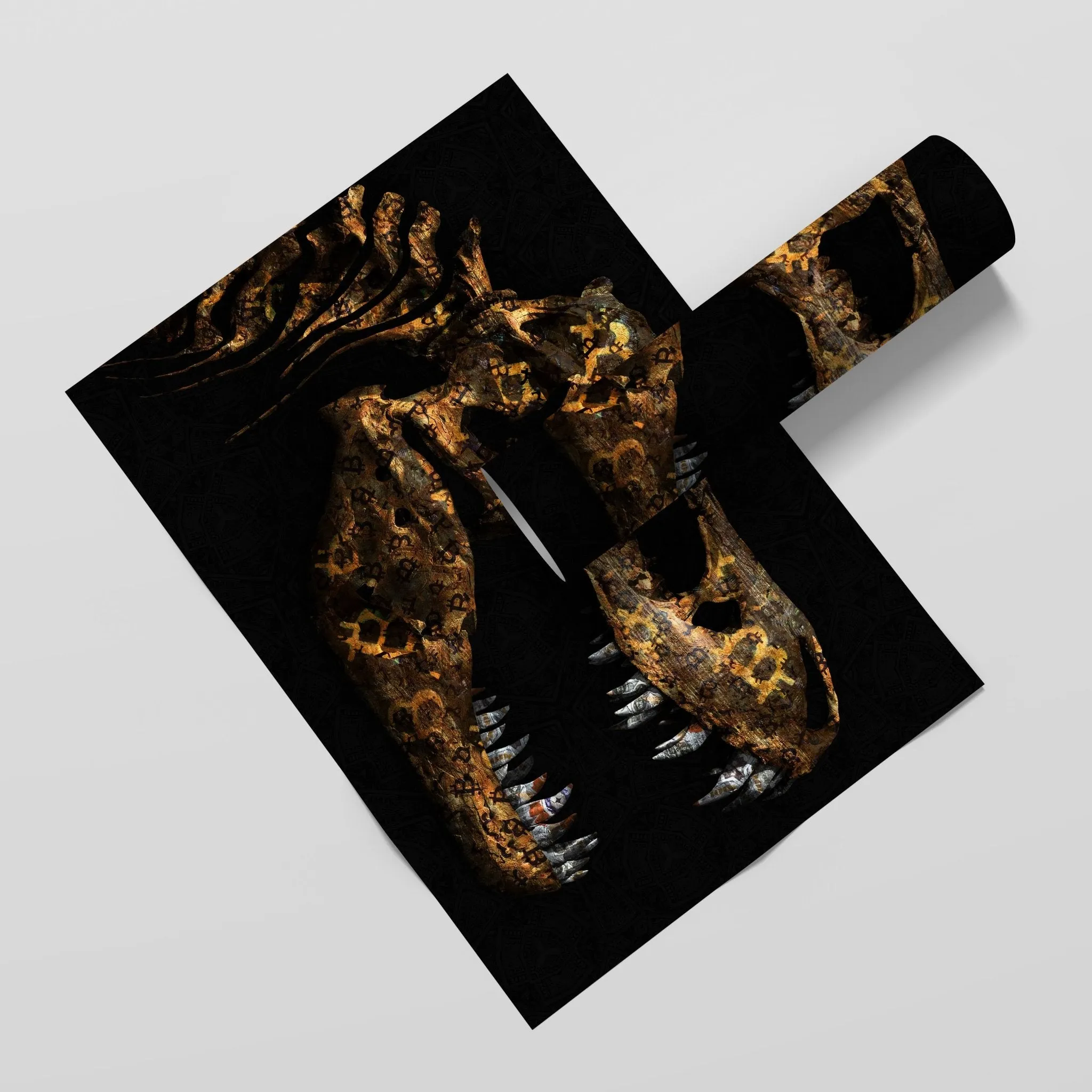Cryptosaur Semi-gloss Print