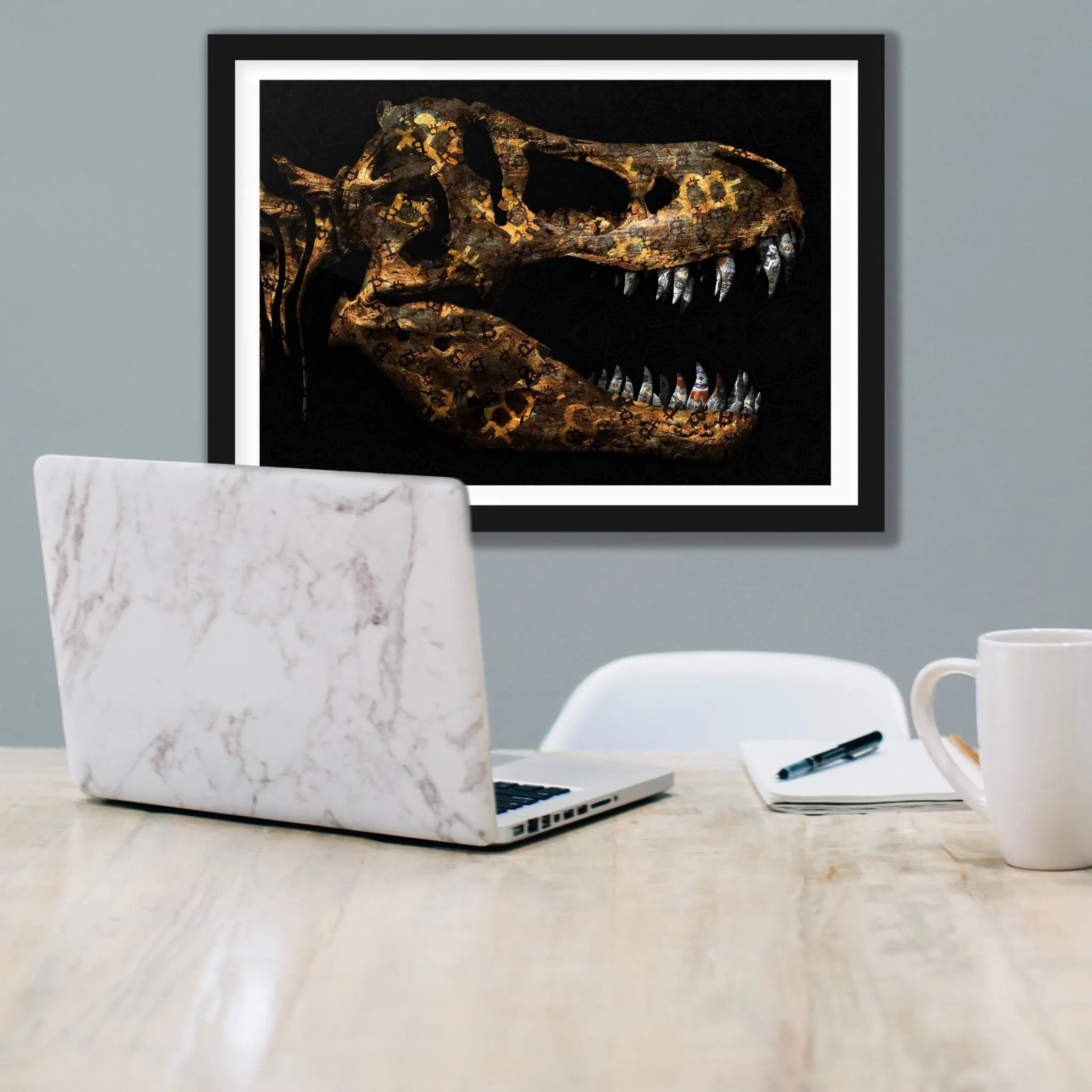 Cryptosaur Semi-gloss Print