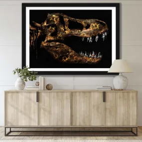 Cryptosaur Semi-gloss Print