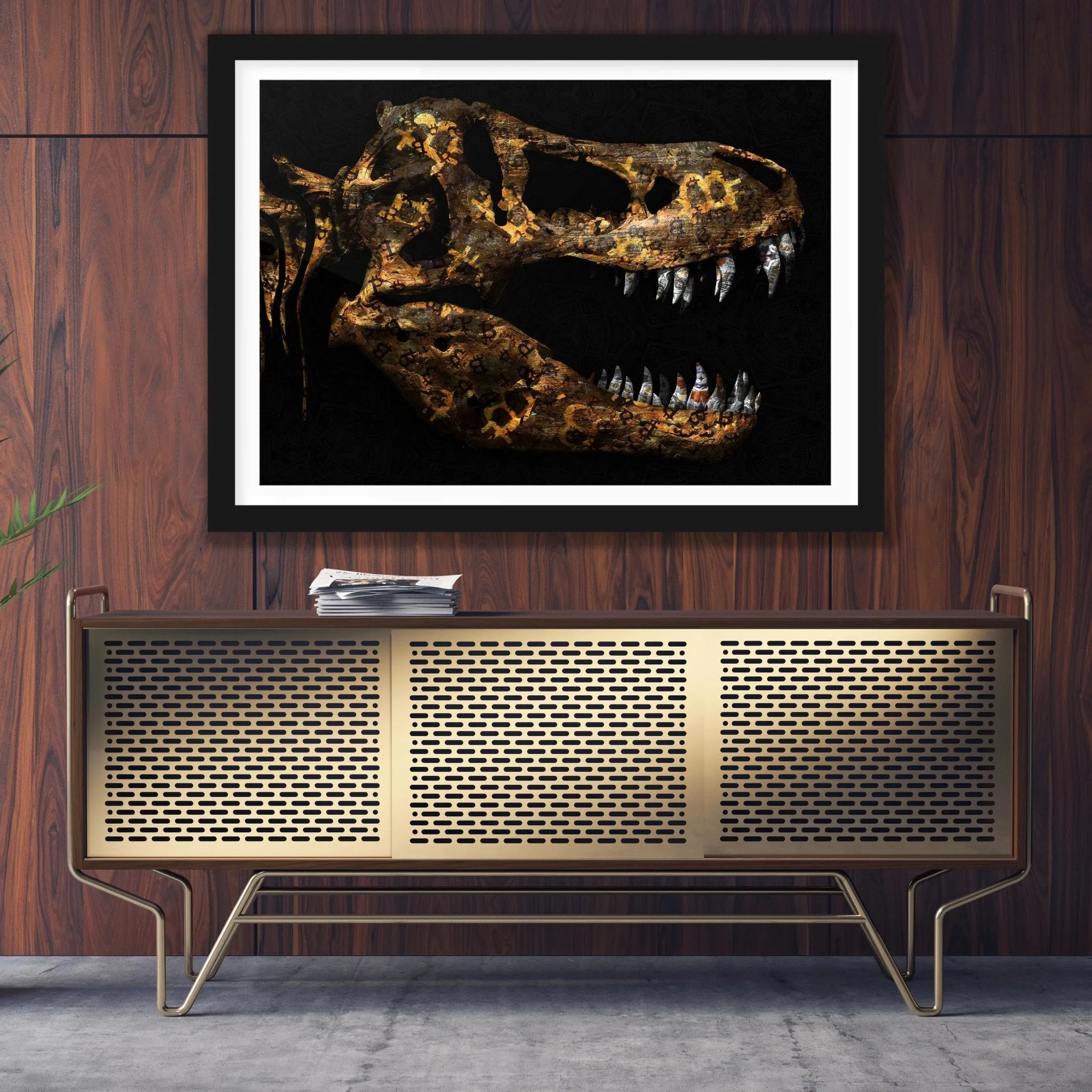 Cryptosaur Semi-gloss Print
