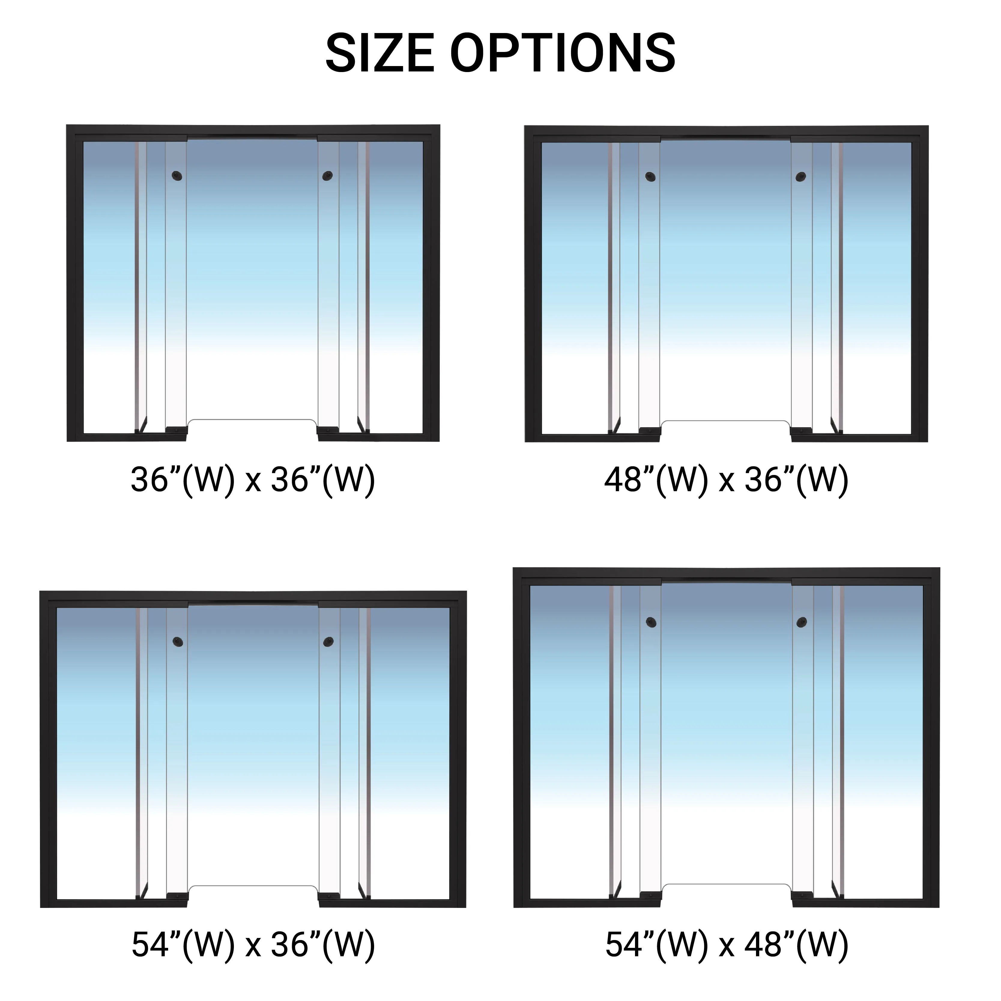 CSE-TWB | Baffle (Roxbury) Interior Transaction Security Window