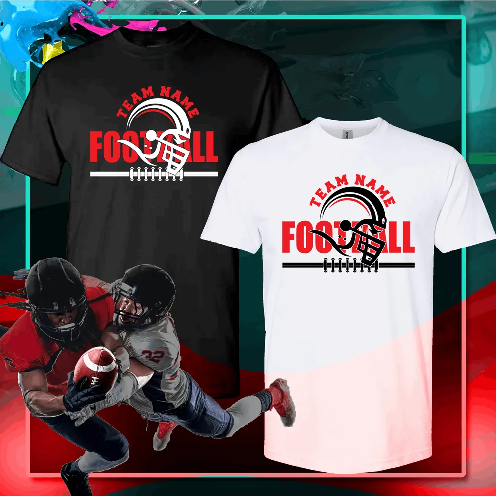 Custom football shirt, football shirts designs, Football spirit shirts