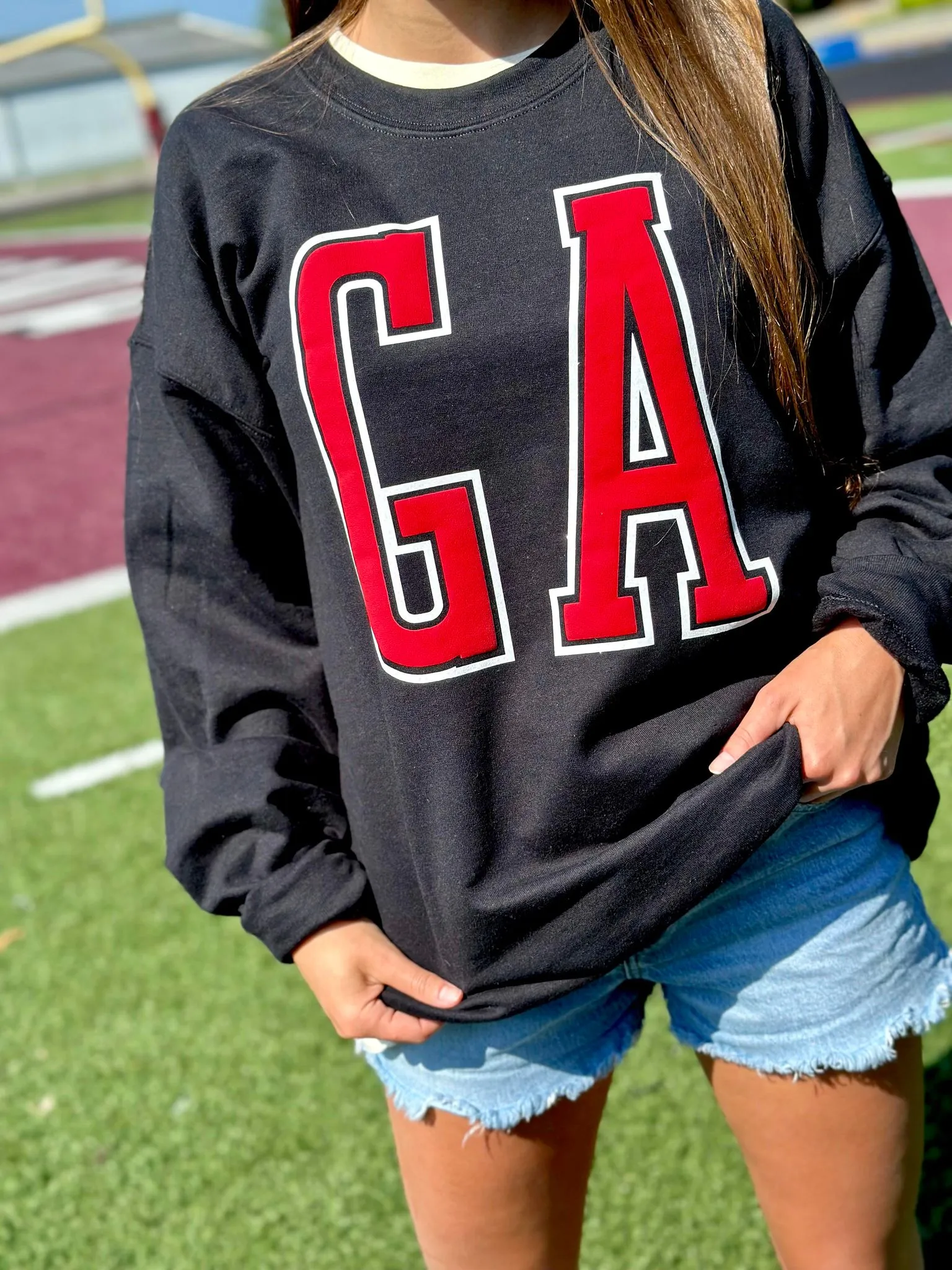 Custom State Double Puff Sweatshirt