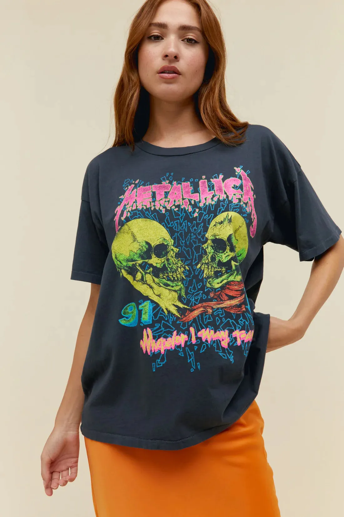 Daydreamer Metallica Wherever I May Roam Merch Tee