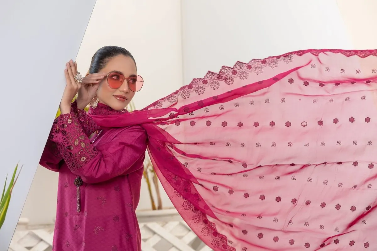 Differ Chikankari Lawn 3 Piece Pakistani Suit DIF06