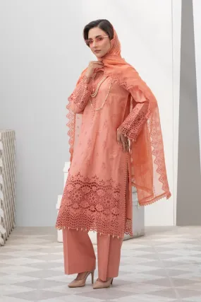 Differ Chikankari Lawn 3 Piece Pakistani Suit DIF08