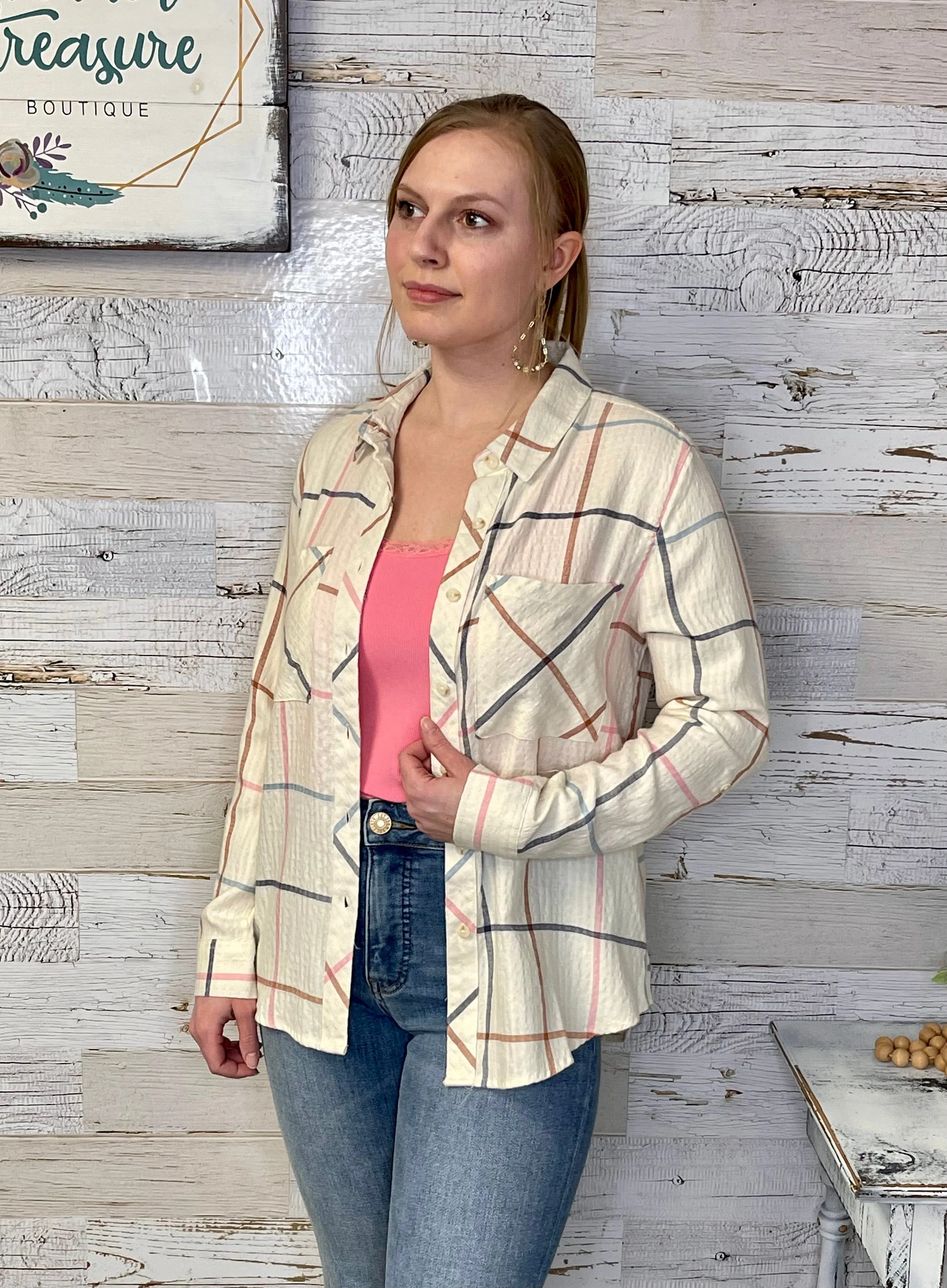 Favorite Button Up - Windowpane
