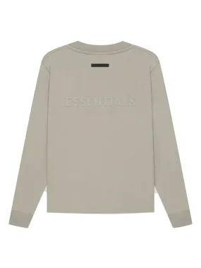 Fear Of God Essentials Back Logo Crewneck Moss/Goat [SS21]