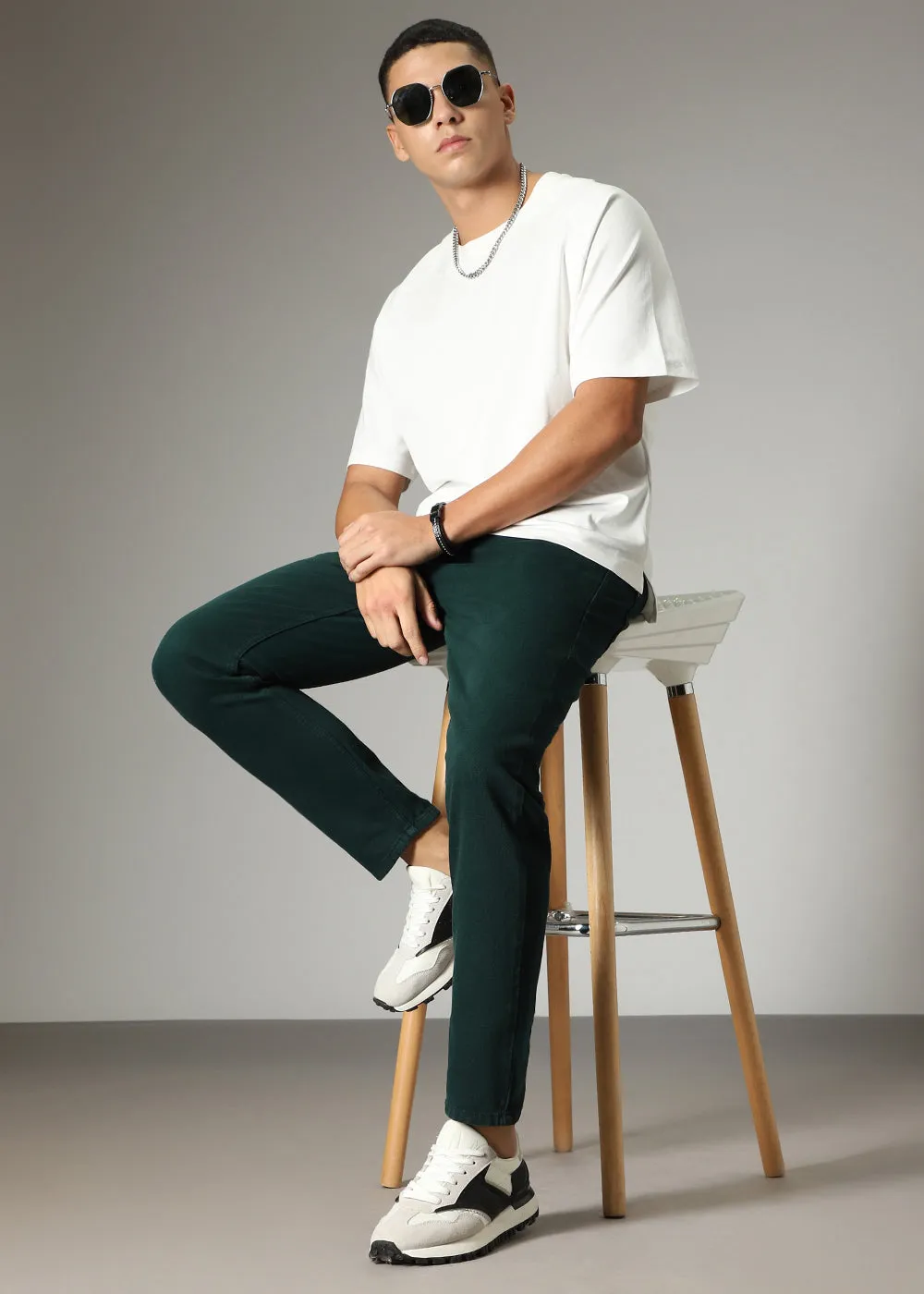 Frost Green Denims