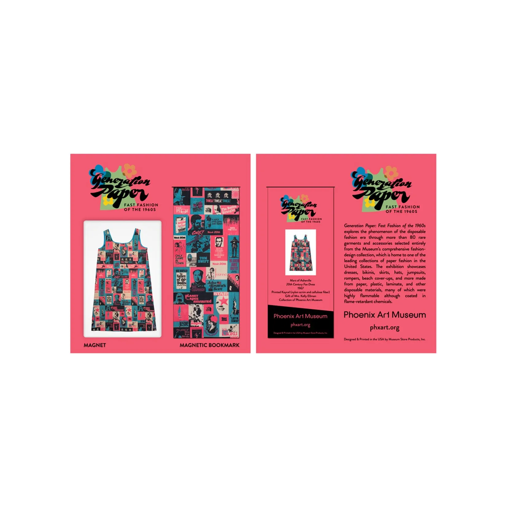 Generation Paper Magnet   Bookmark Set