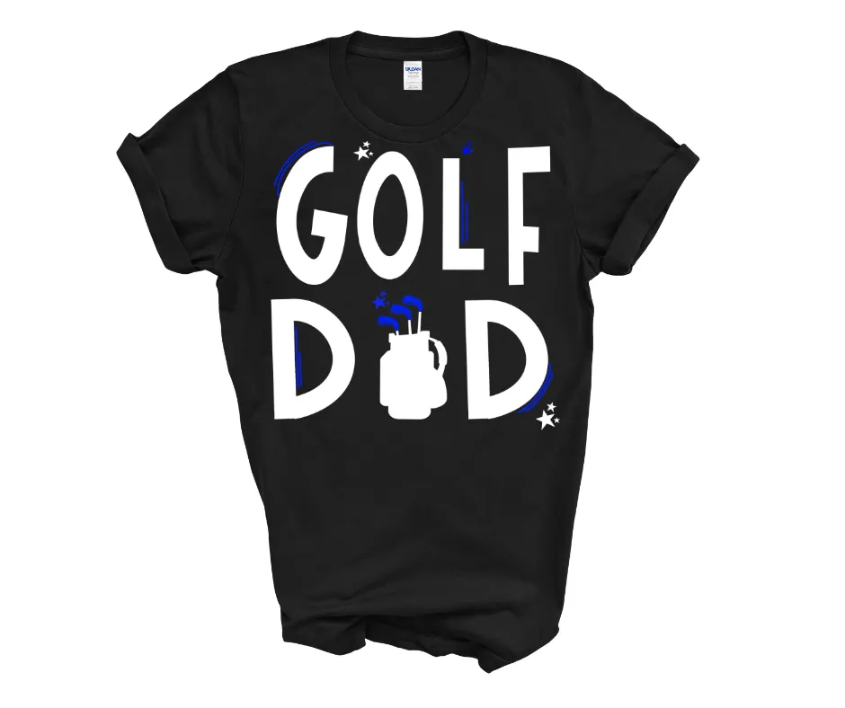 Golf dad shirt