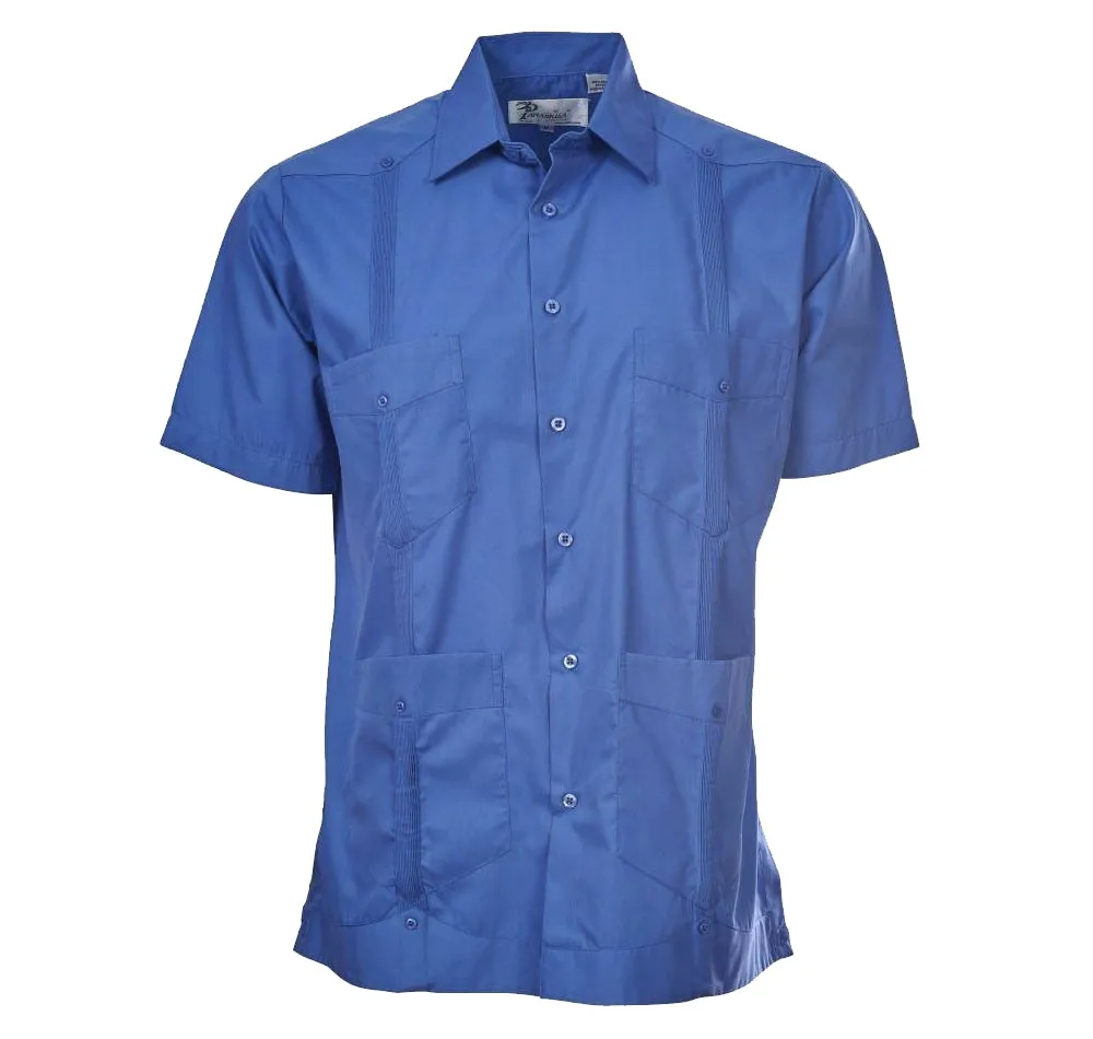 Hacienda Guayabera - Men's Short Sleeve | 100% Cotton