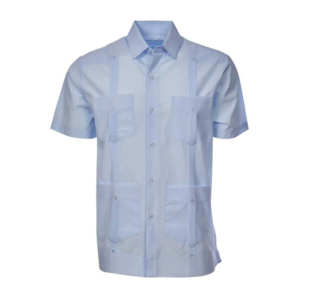 Hacienda Guayabera - Men's Short Sleeve | 100% Cotton