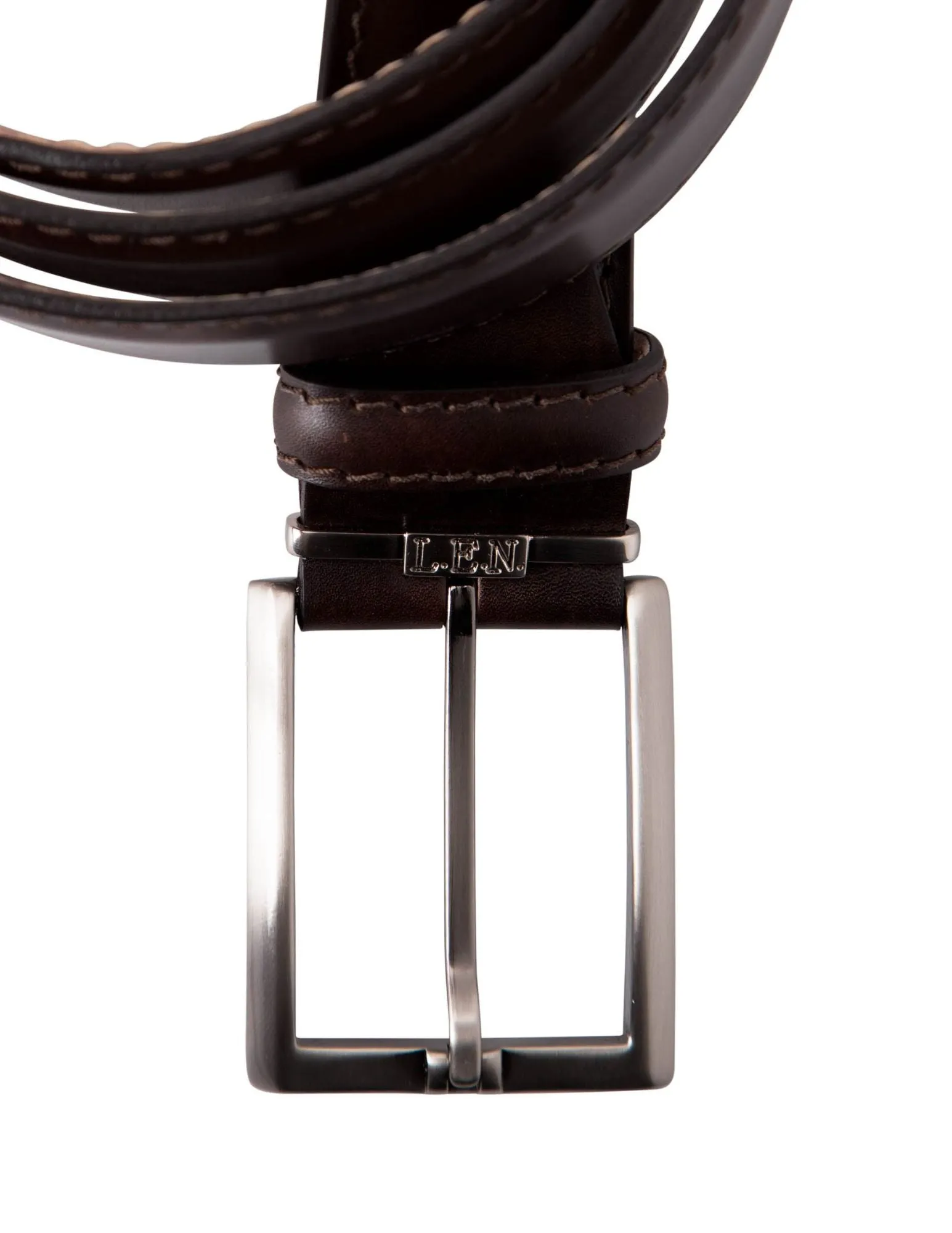 Italian Marbled Calf Belt | Espresso
