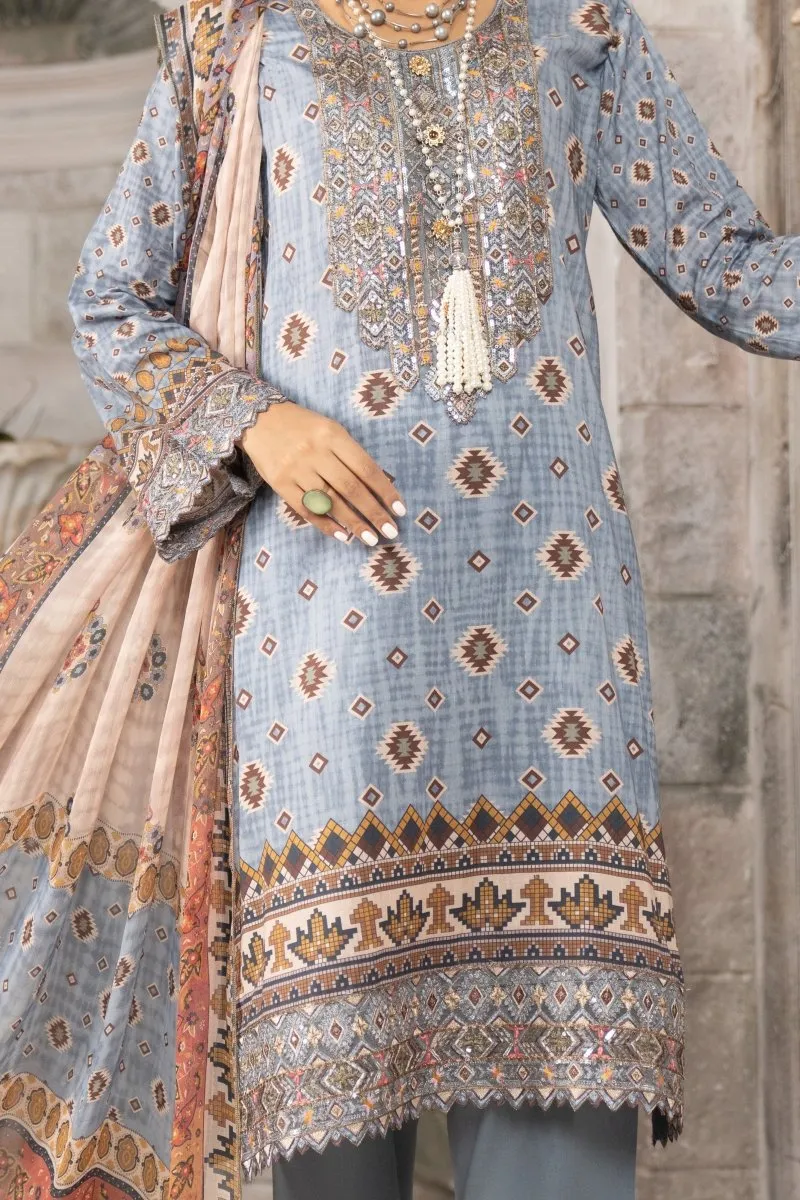 Munira Cambric 3 Piece Suit MUN505