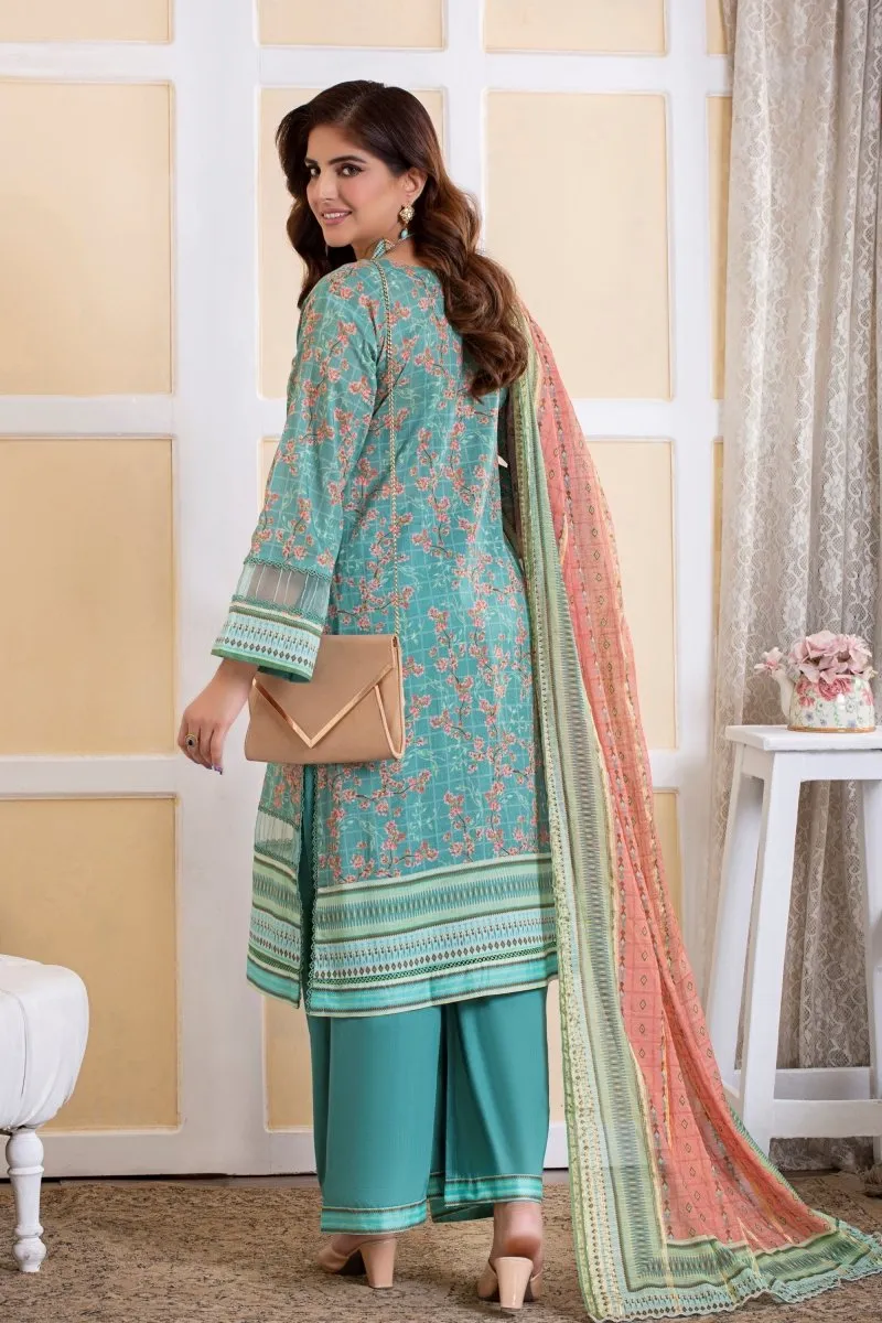 Munira Lawn 3 Piece Pakistani Suit MUN567