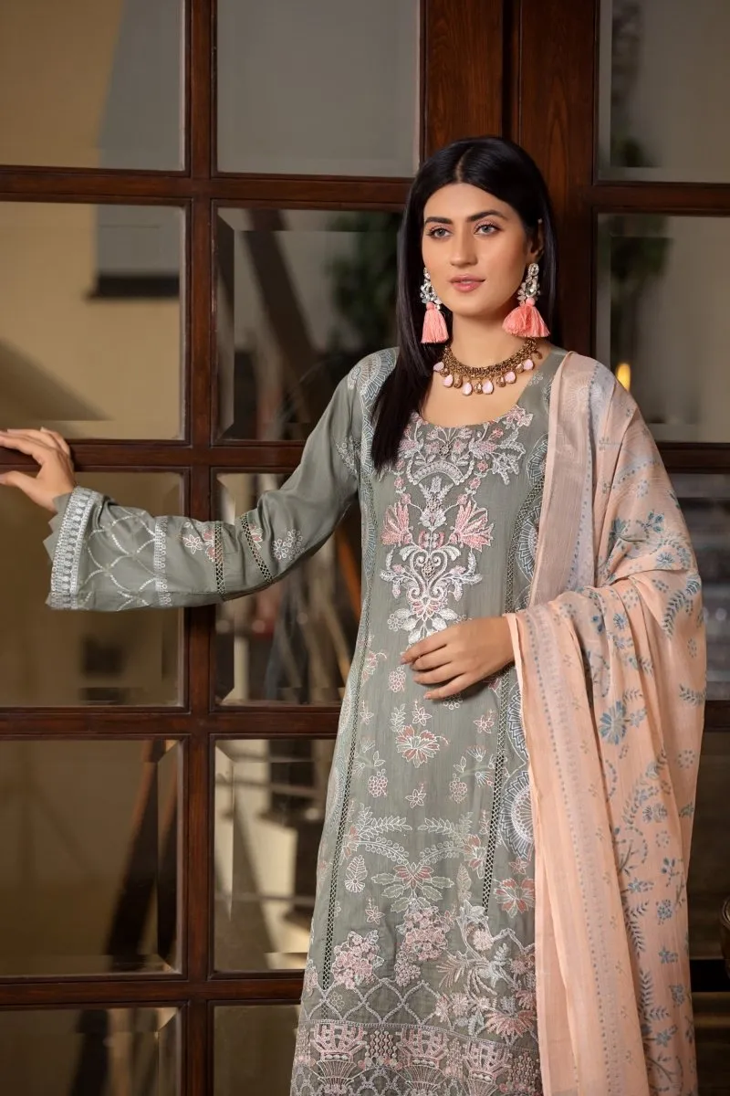 Munira Lawn 3 Piece Suit MUN498