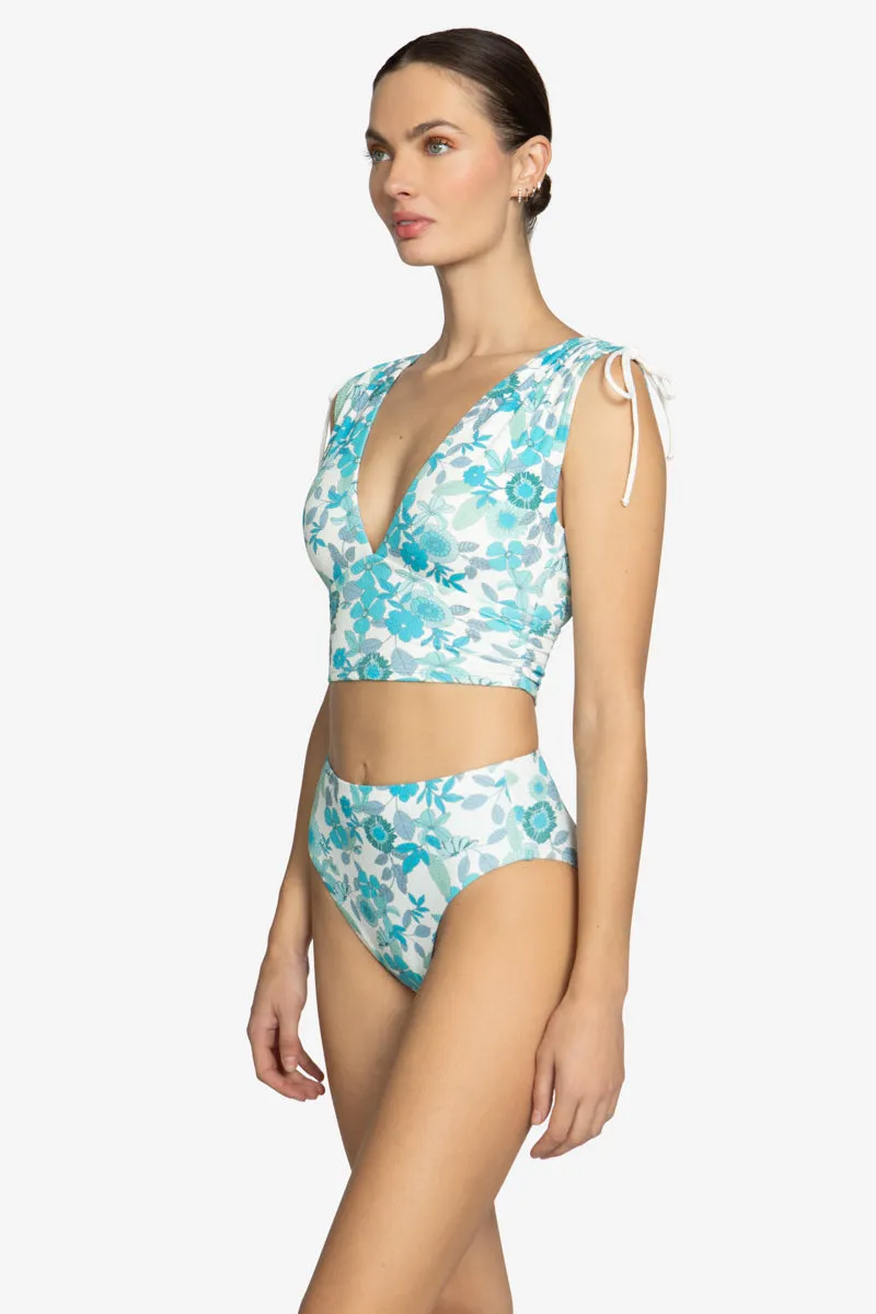 NERISSA V PLUNGE TOP